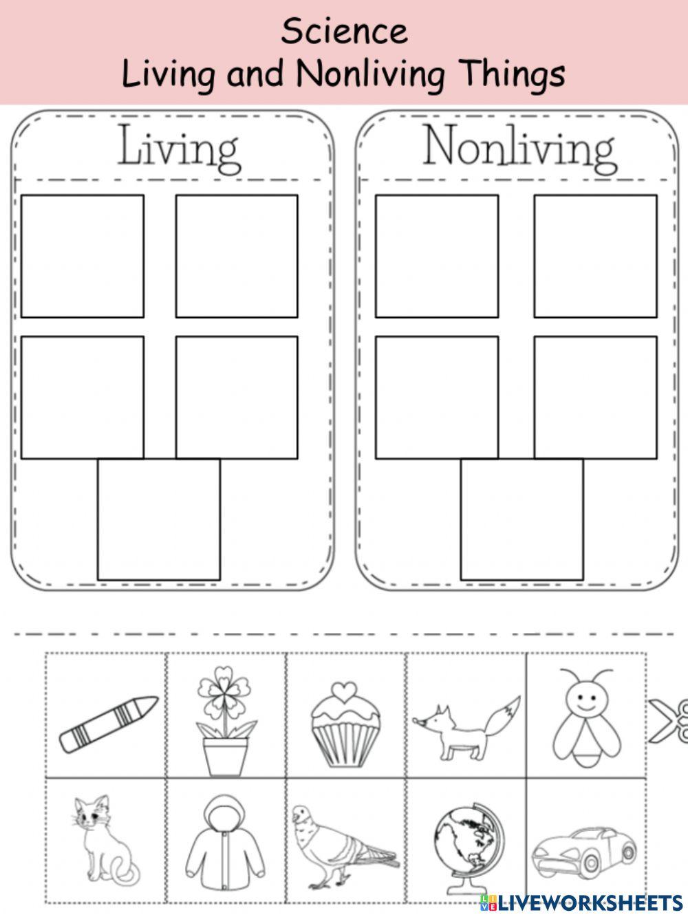 Living Nonliving things
