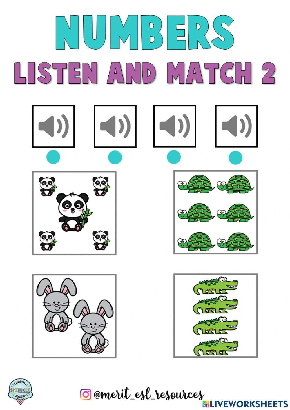 Numbers and Animals