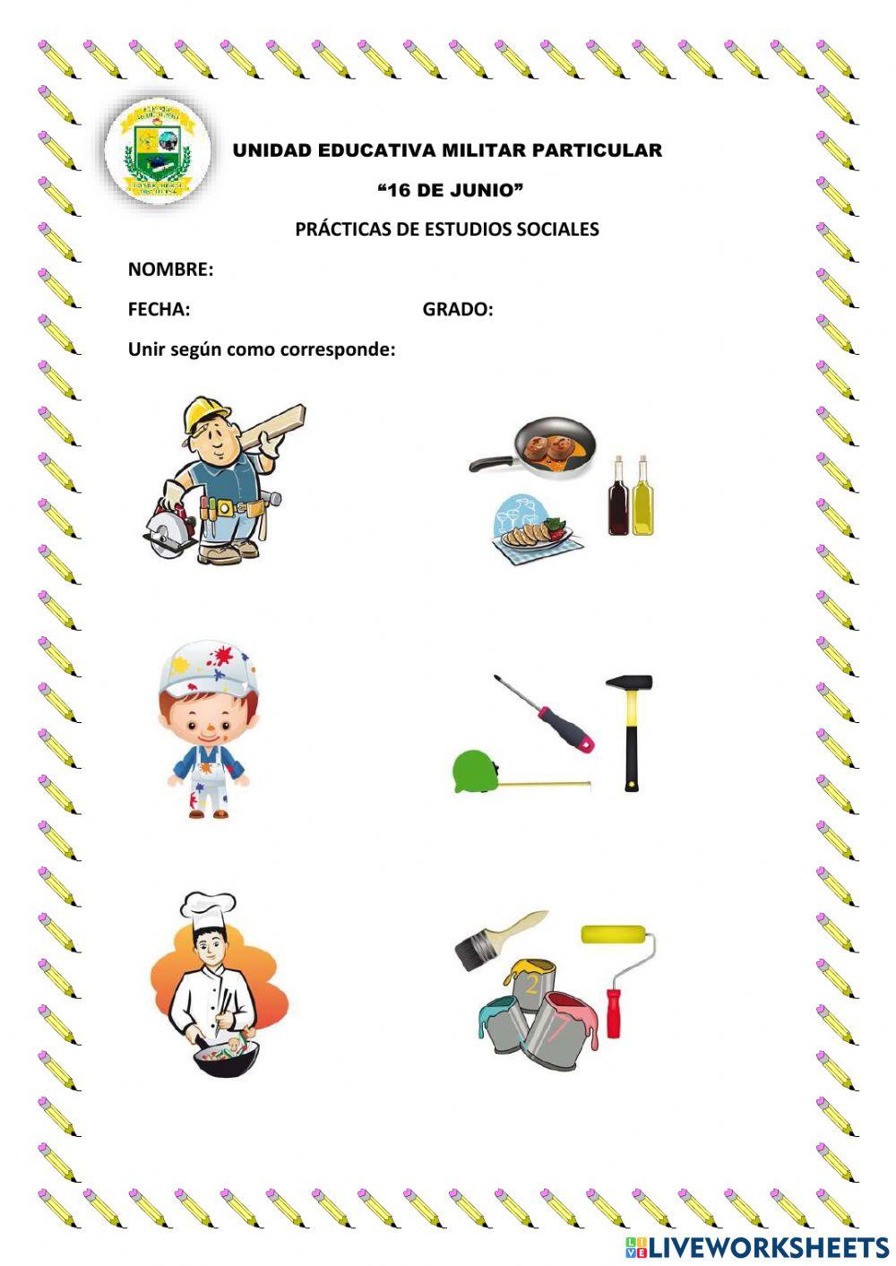 Oficios y profesiones