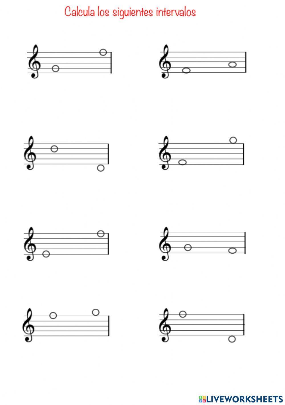 Calculo de intervalos