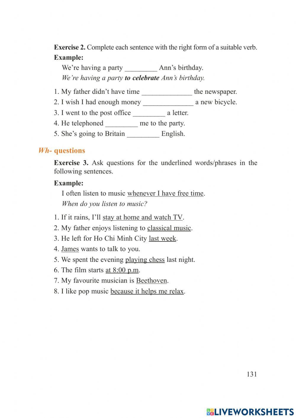 Unit 12: Music - Language focus