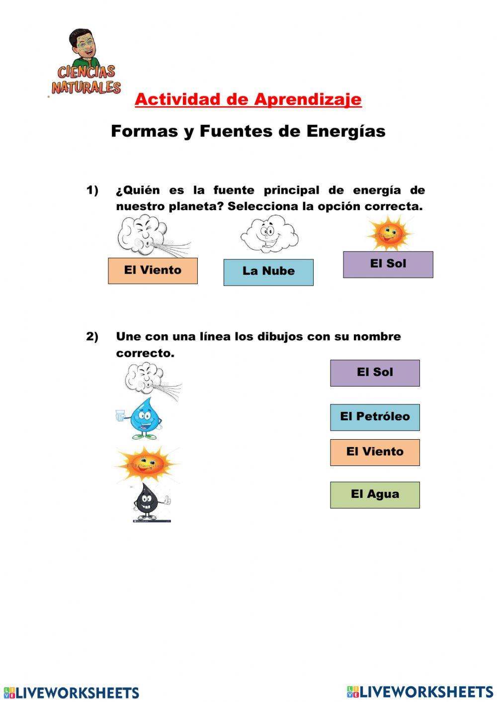 Fuentes de energia