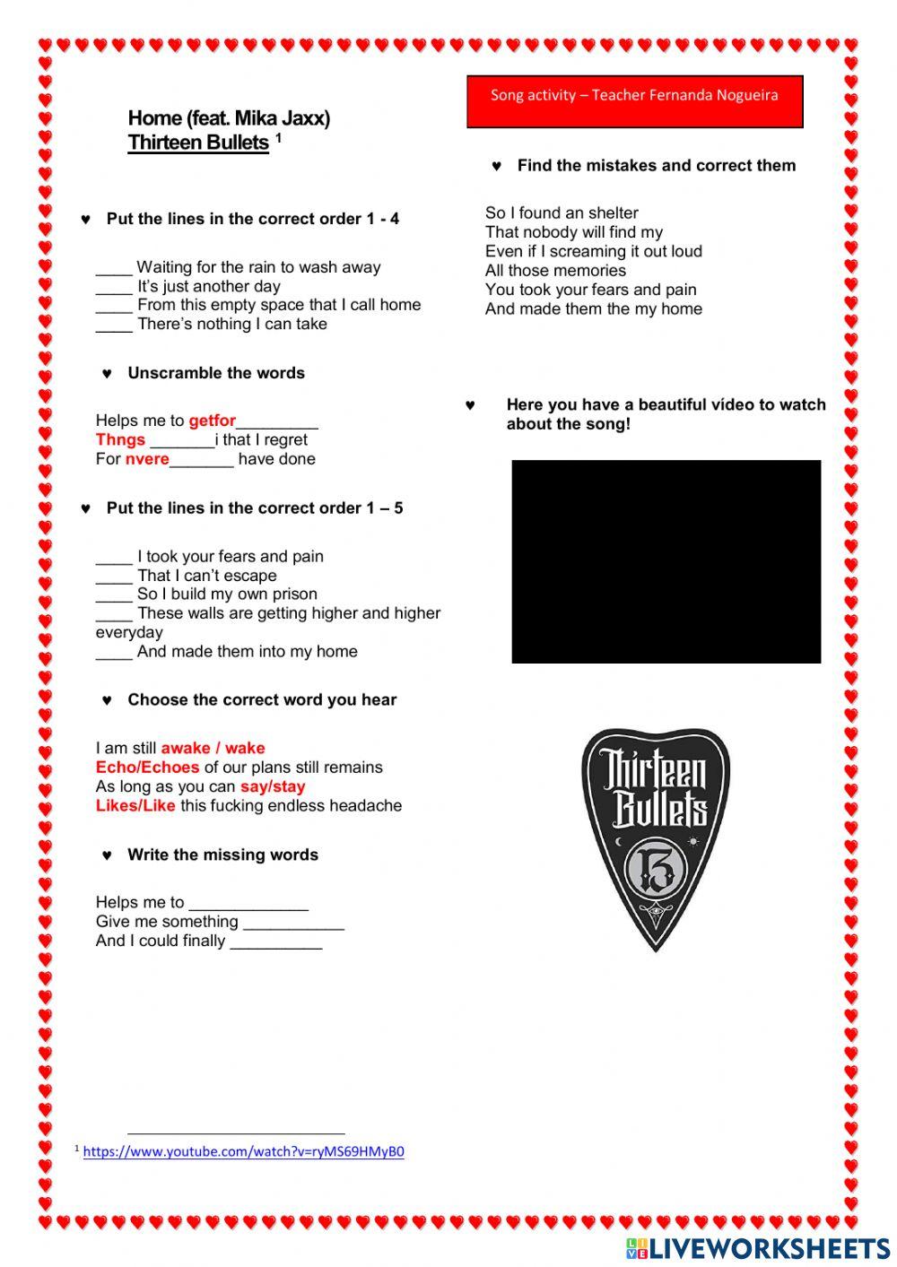 Thirteen Bullets - Home