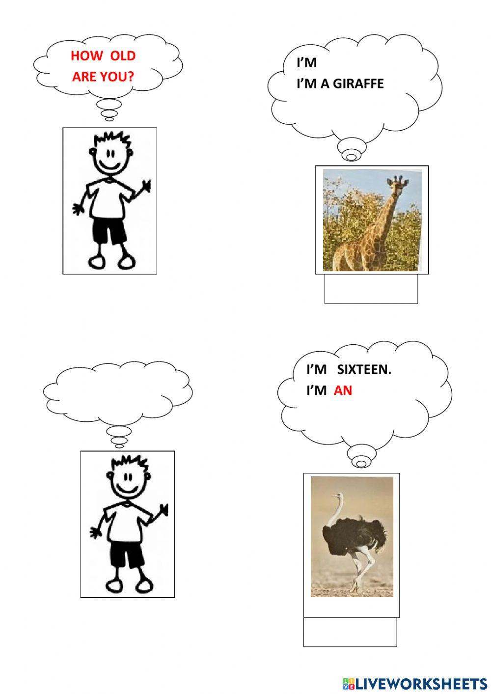 How old are you? Part 2