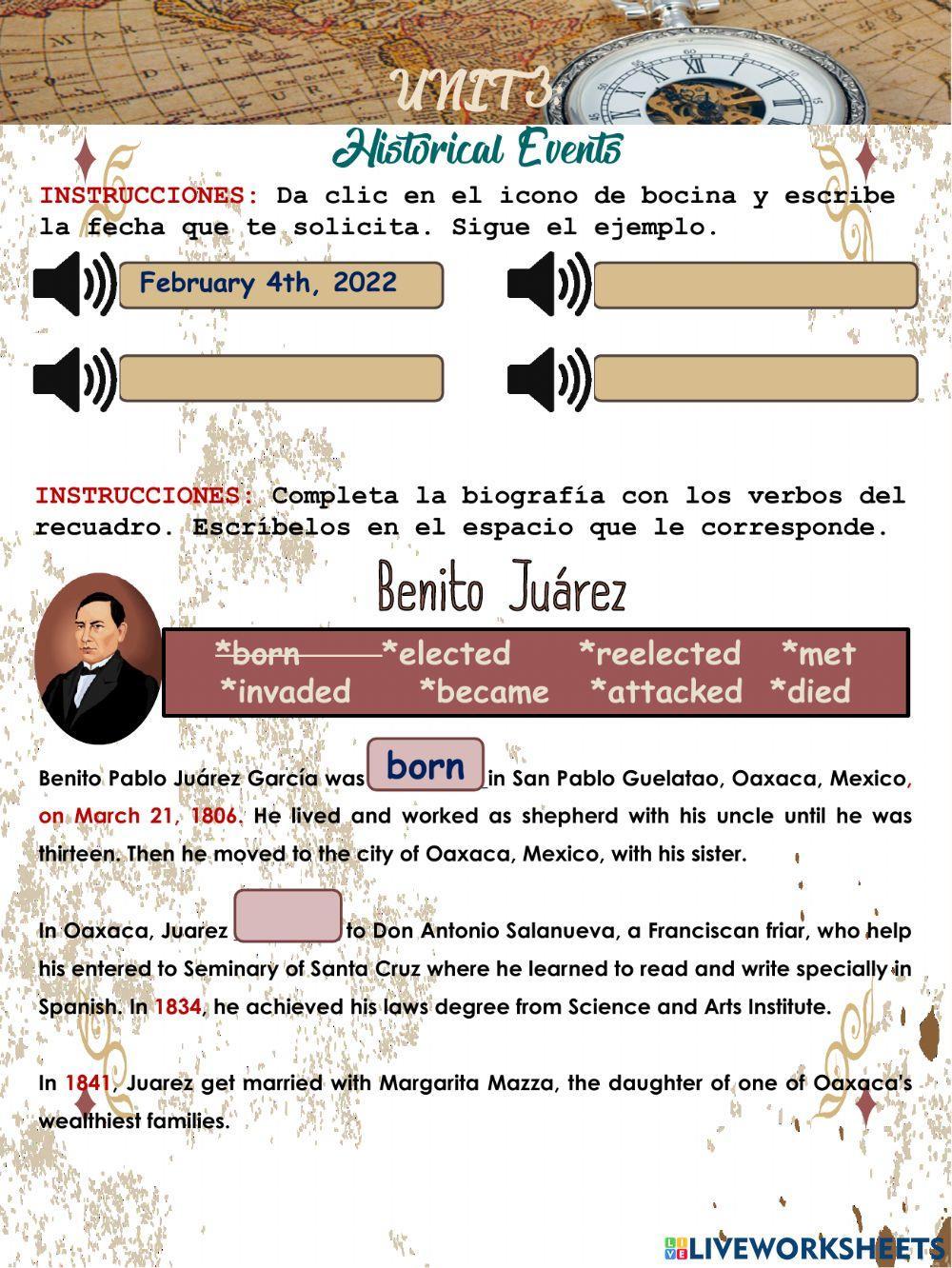 Benito Juarez-s Life