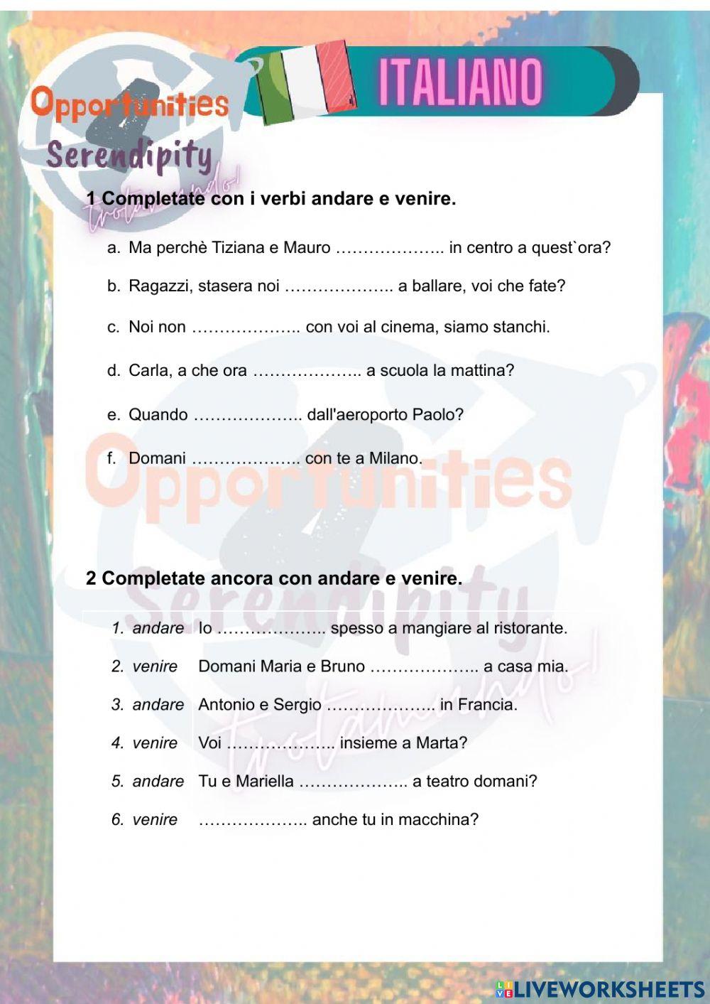 Progetto italiano tarea 7