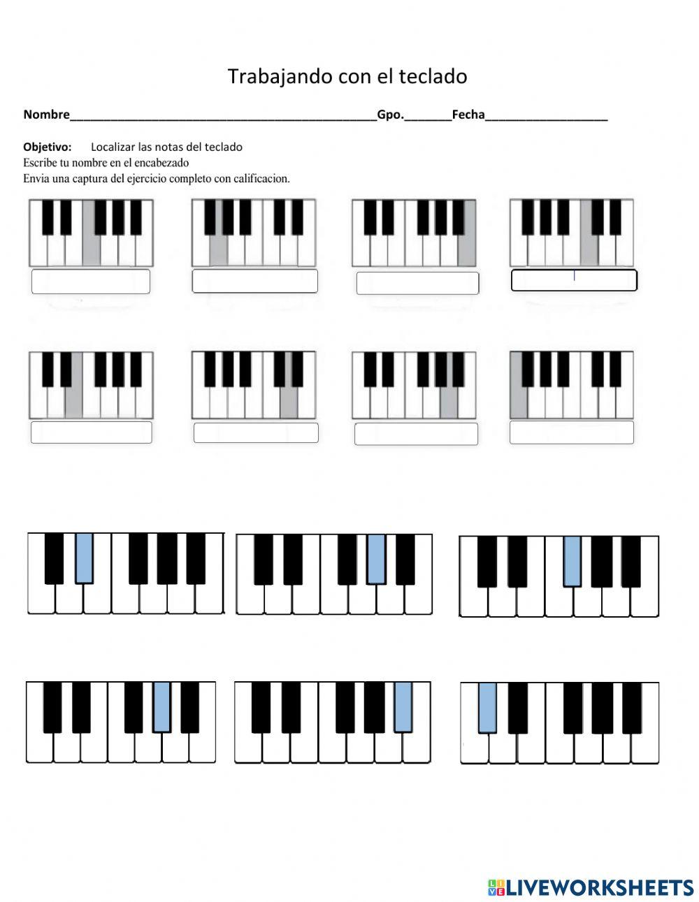 Trabajando con el teclado