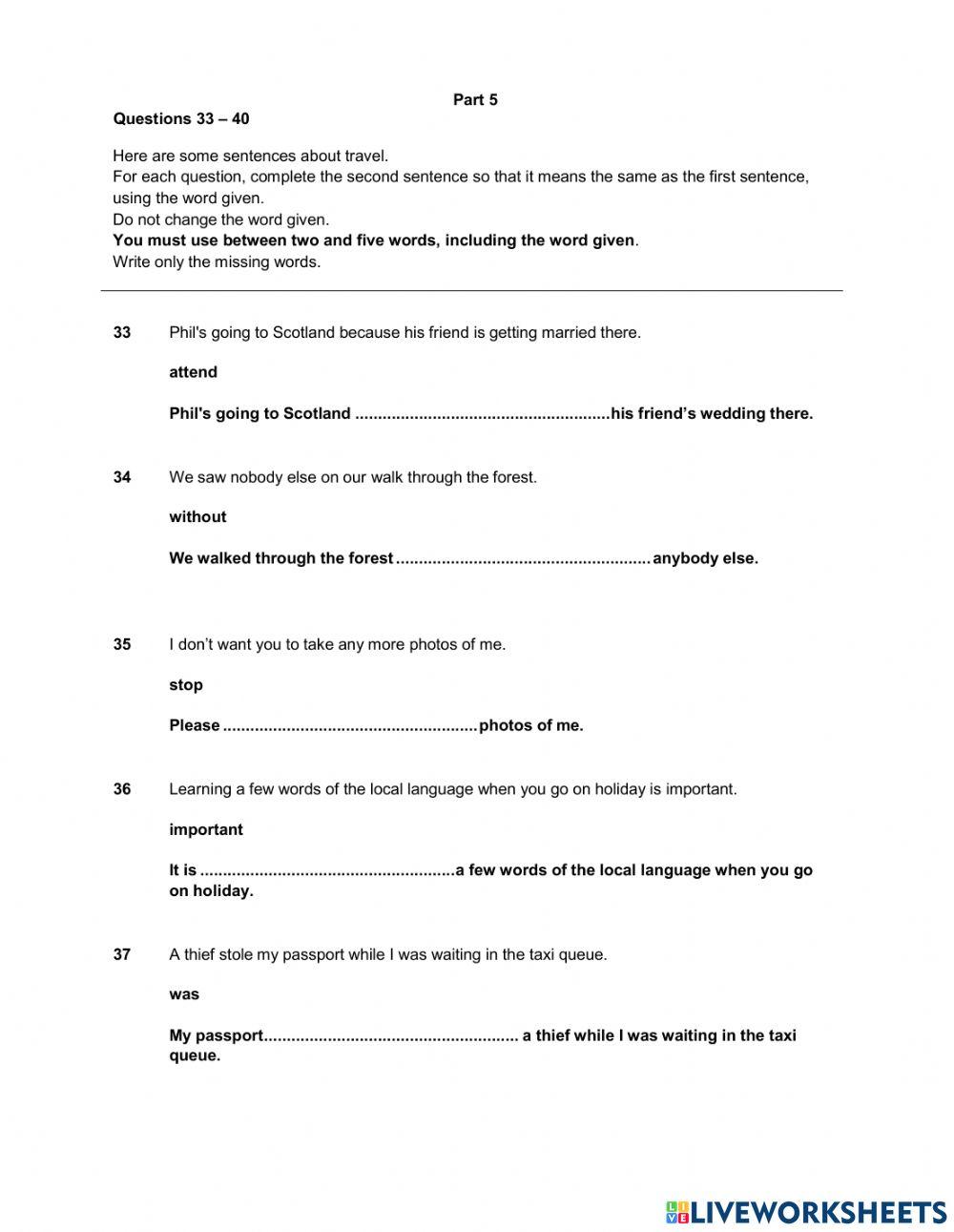 Cambridge engli free interactive worksheets 5281658