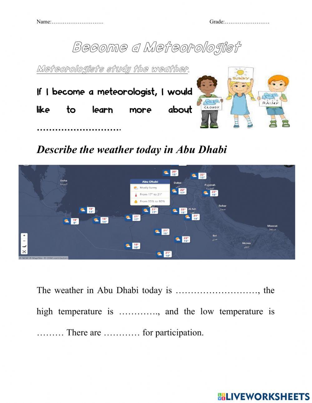 Become a Meteorologist