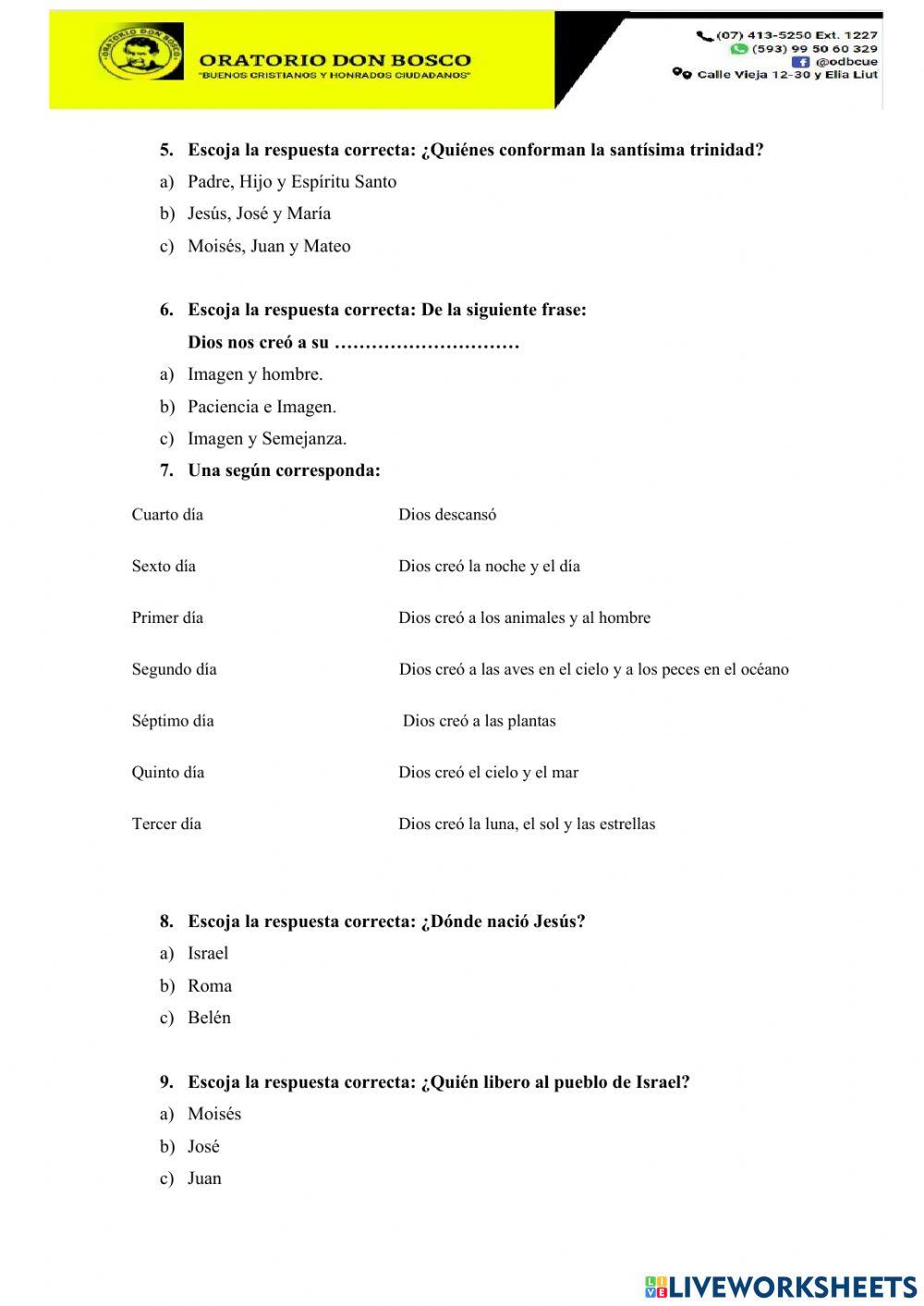 Evaluación reconciliación odb