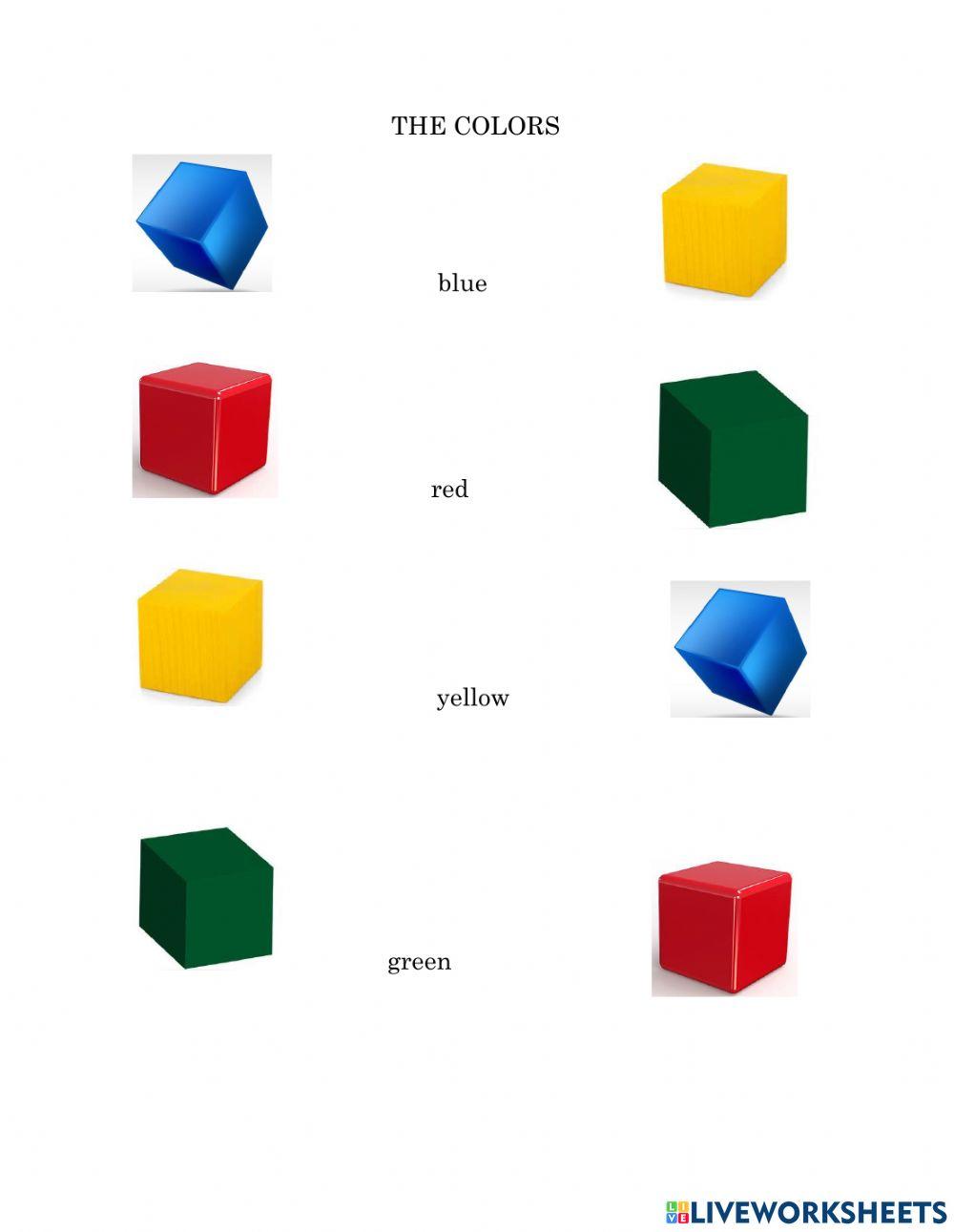 The colors 1848538 | yudy1leal | Live Worksheets