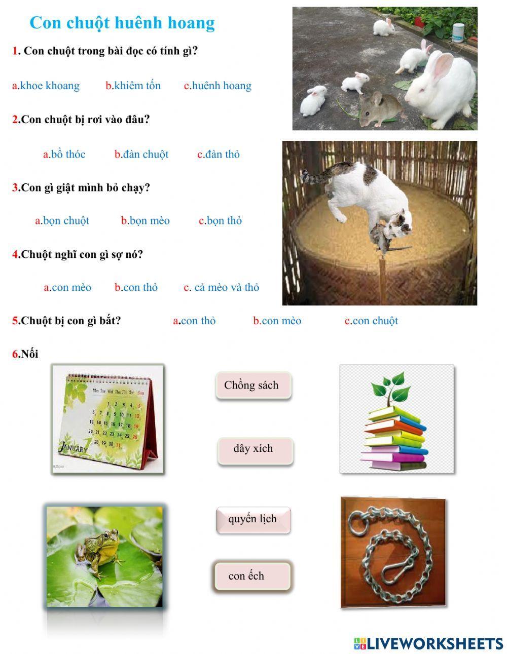 Con chuột huênh hoang