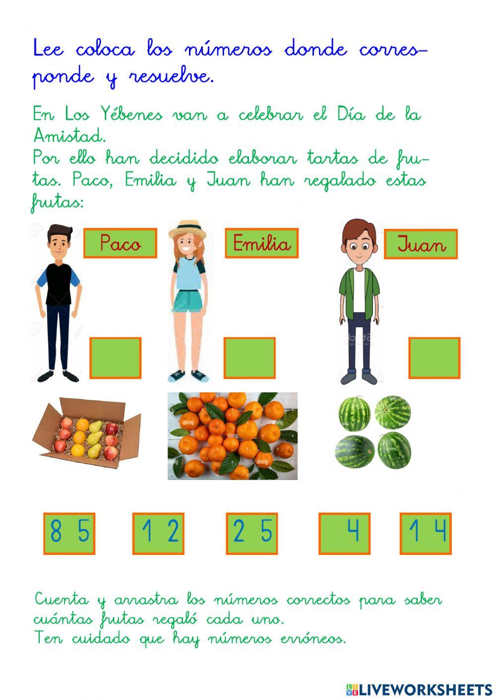 Problema con suma de 3 sumandos