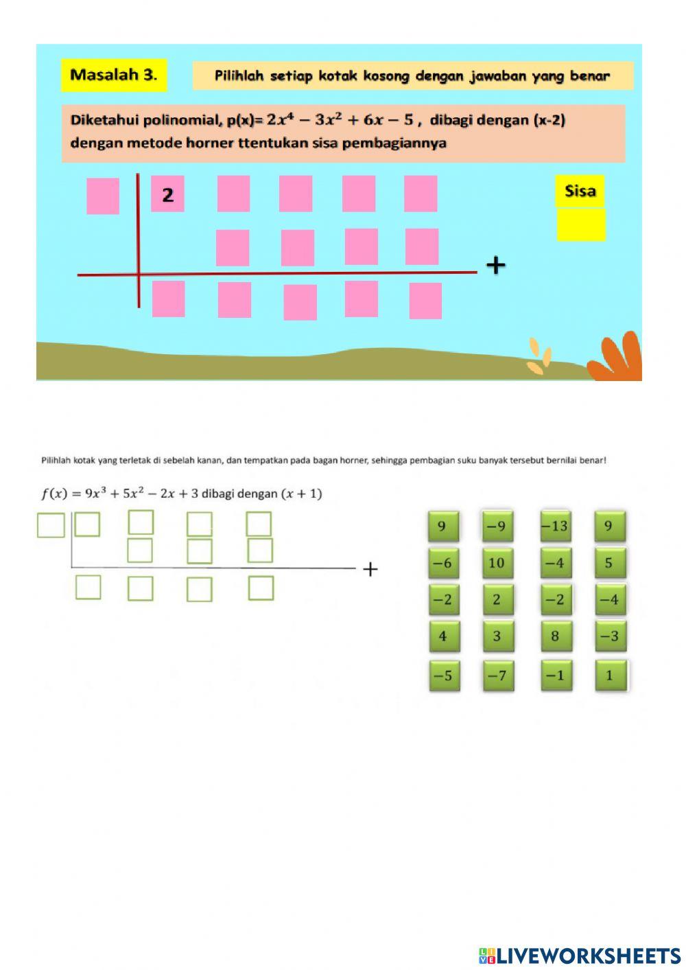Pembagian polinomial