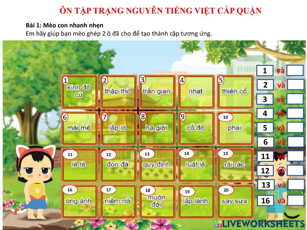 Trạng nguyên Tiếng Việt