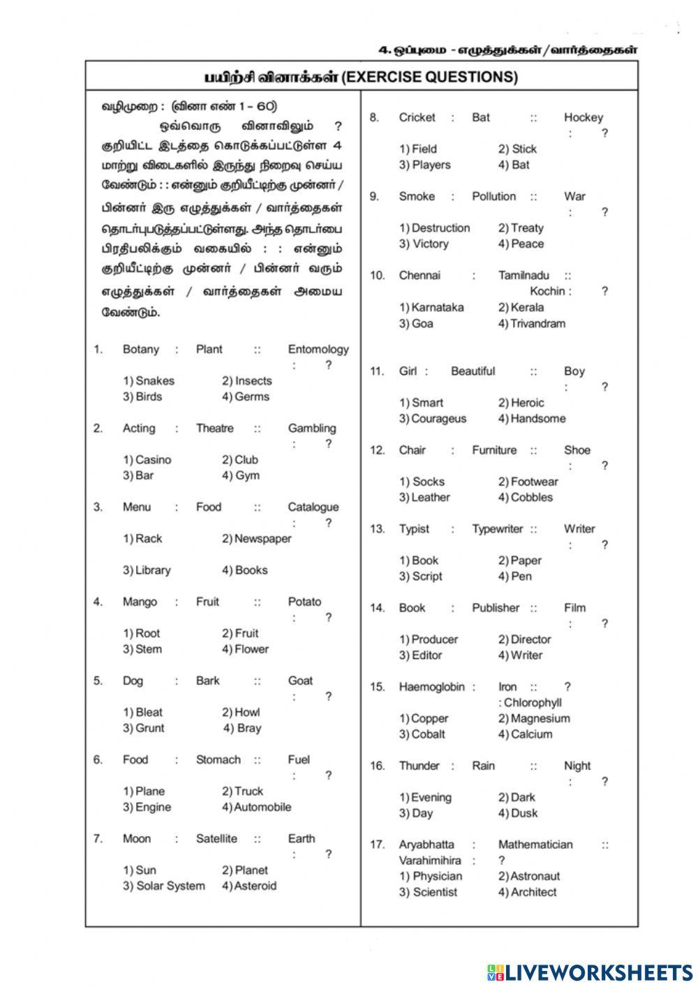 -ஒப்புமை