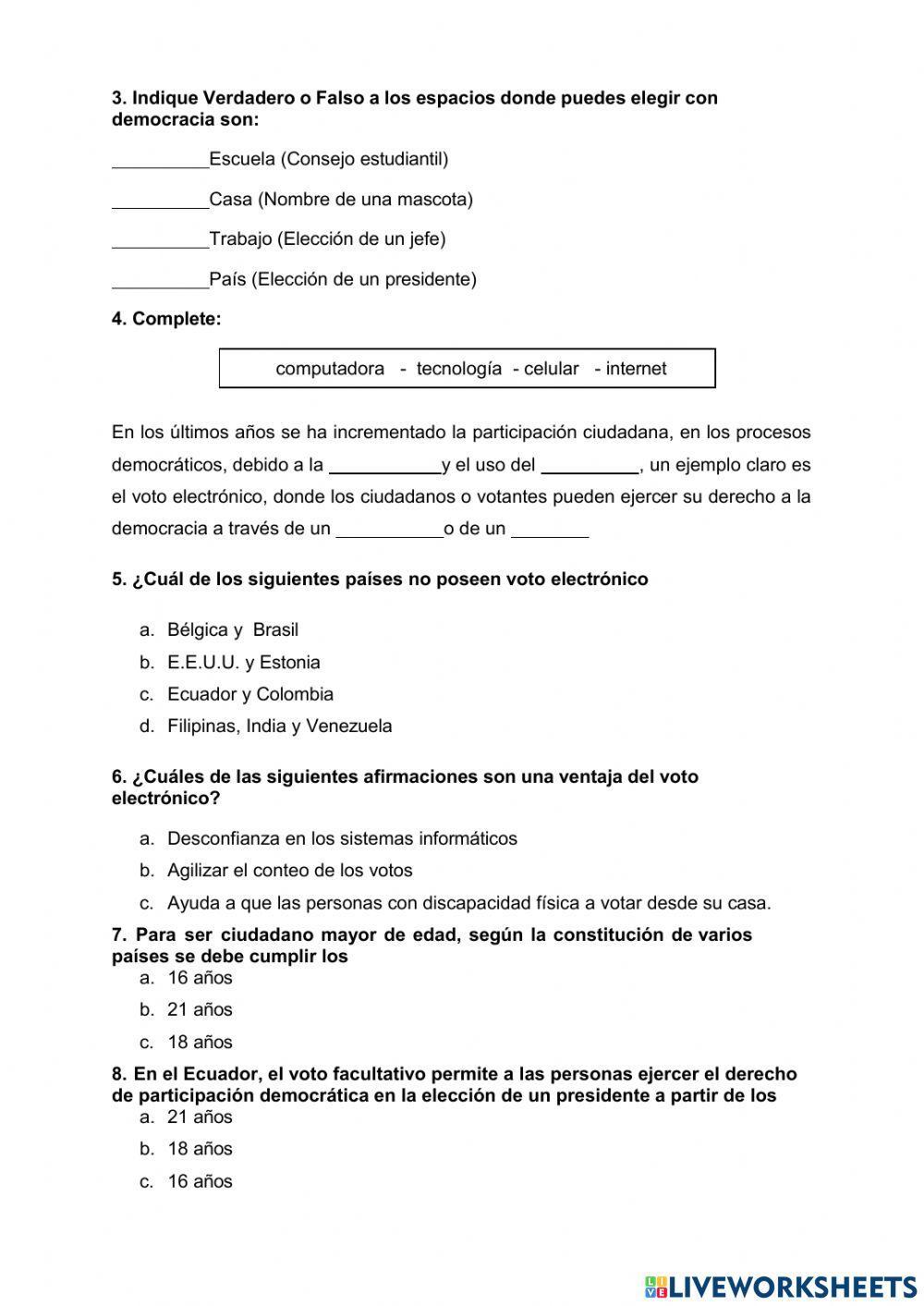 Caracteristicas de la ciudadania democratica para un futuro colectivo