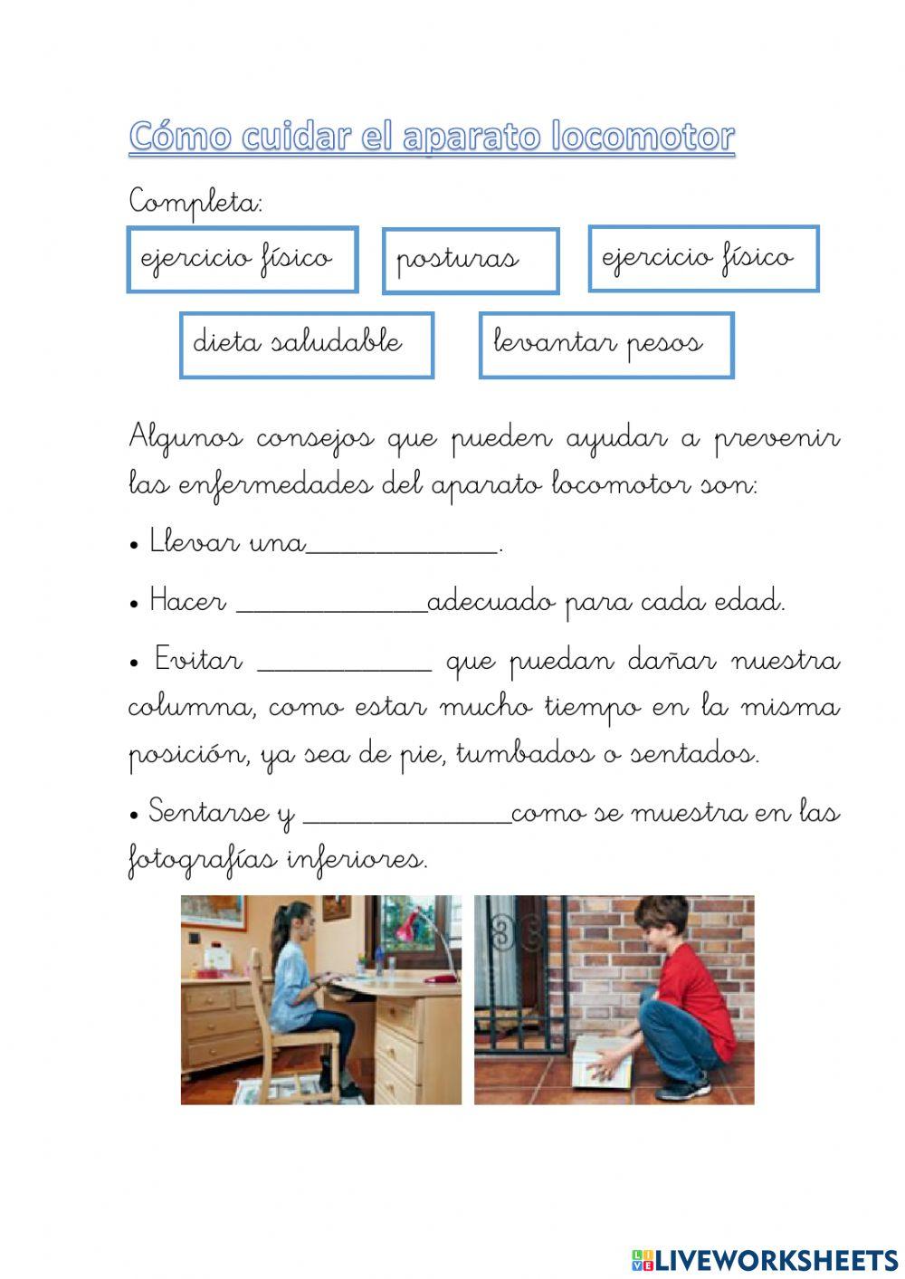 La salud del esqueleto y los musculos