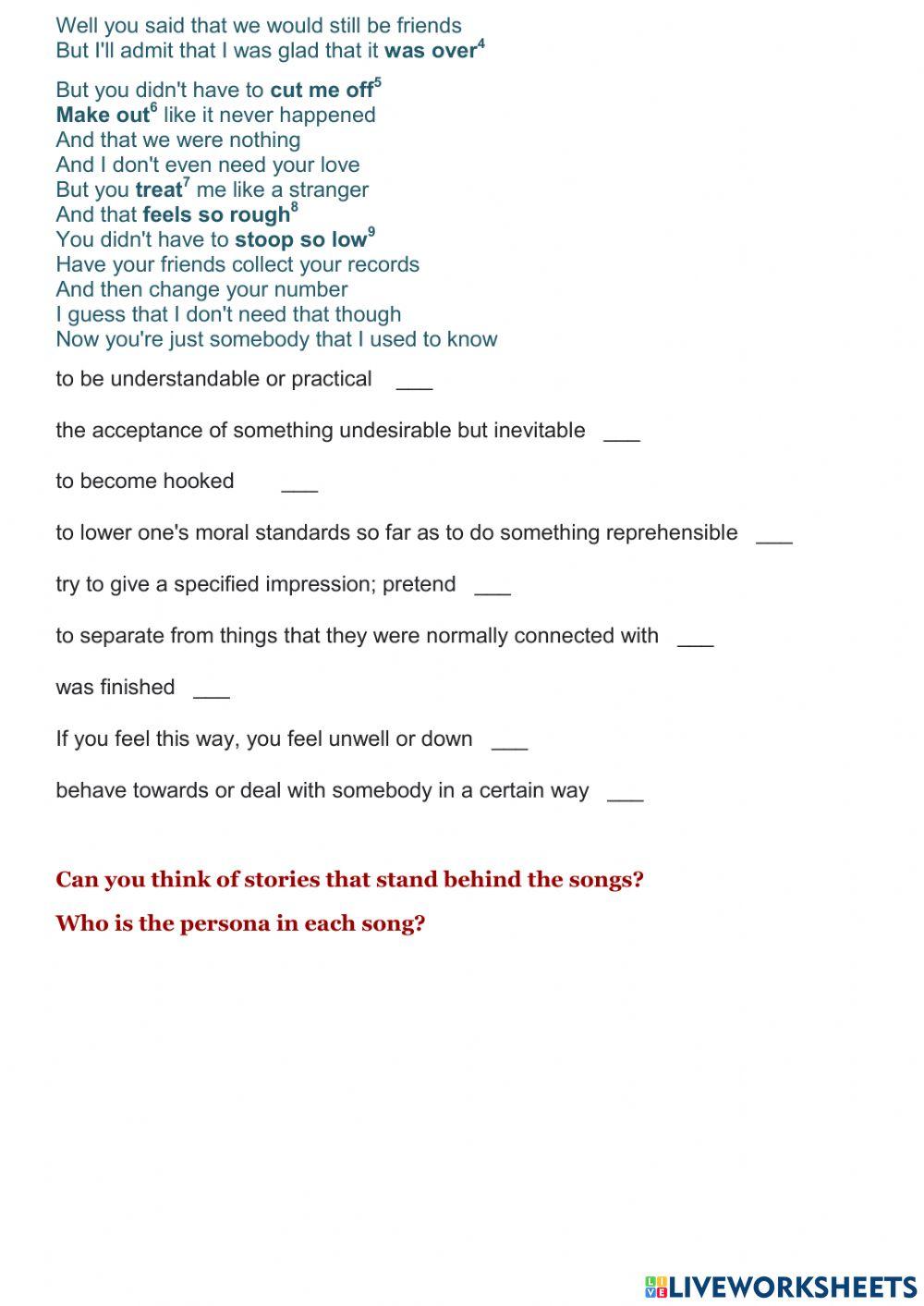 I Used To Be Seventeen