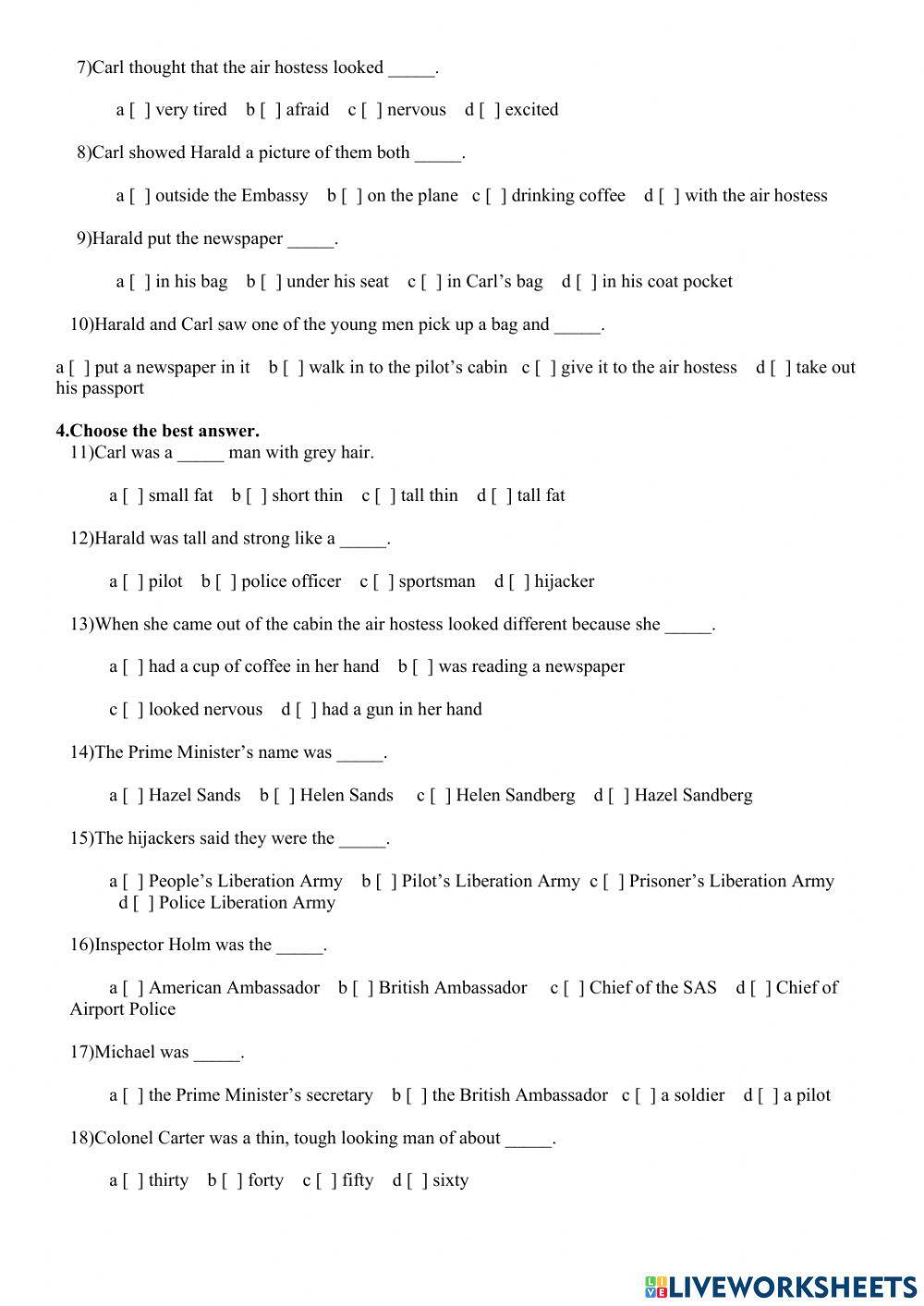 Graded readers Skyjack