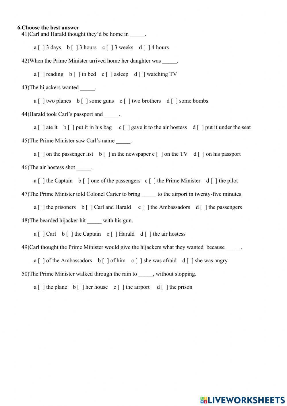Graded readers Skyjack