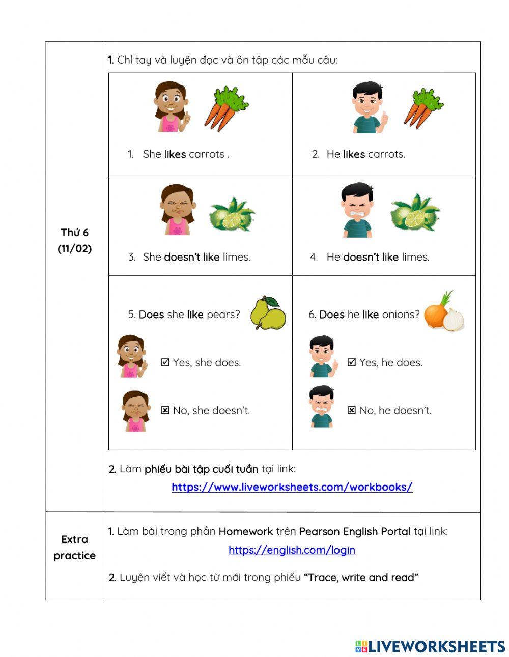 Phiếu giao bài tuần 27 lớp 1