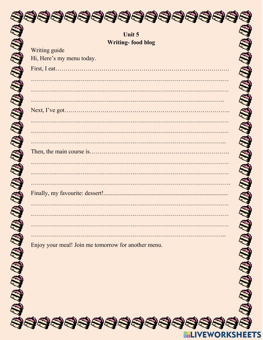 Unit 5- friends plus