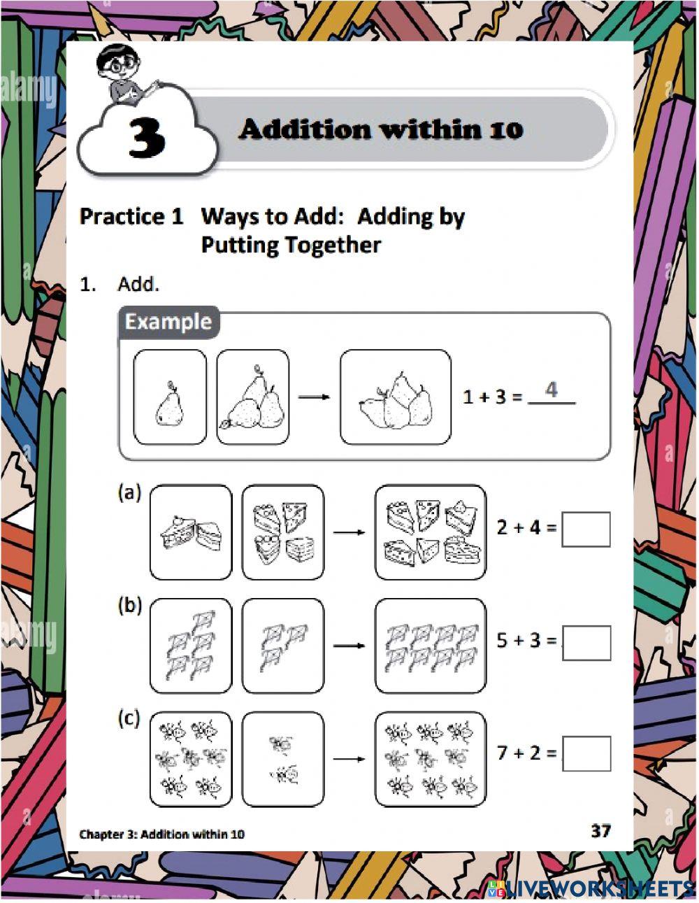WB p37-39 Adding by Counting on WB p37-39 Adding by Counting on