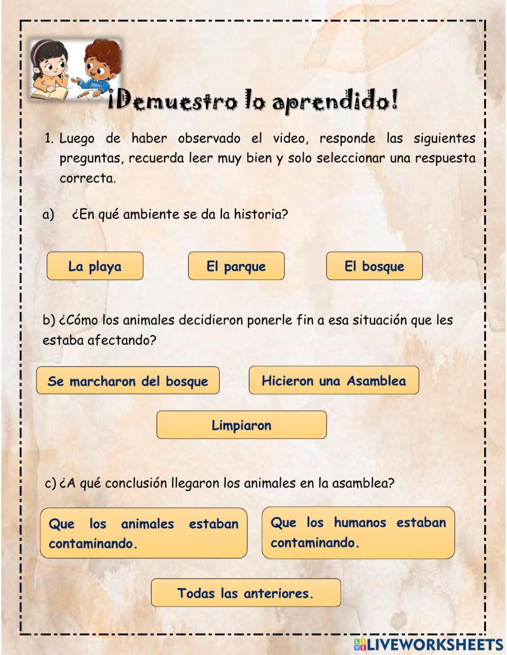 Compresión de la lectura