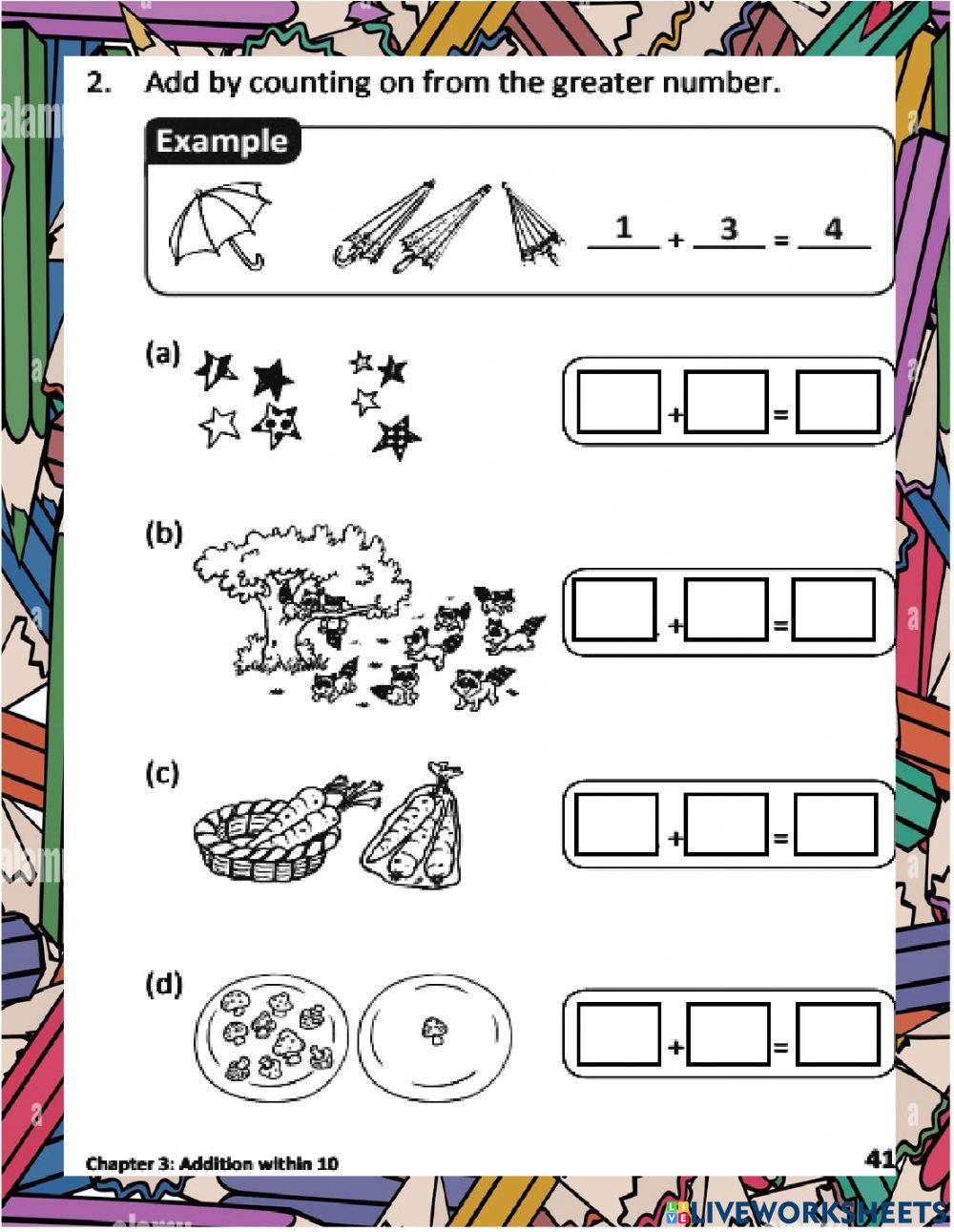WB p40-42 Adding by counting on WB p40-42 Adding by counting on