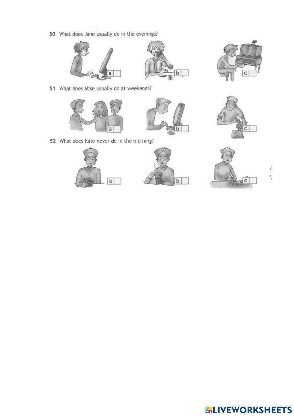 Spotlight, Module 6, Test,