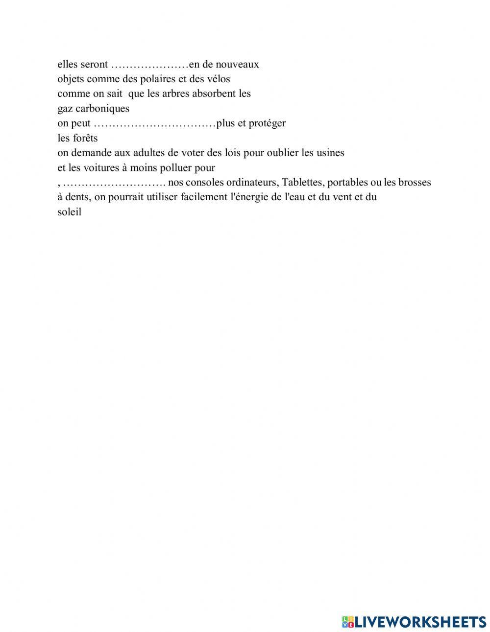 12 solutions poul le climat