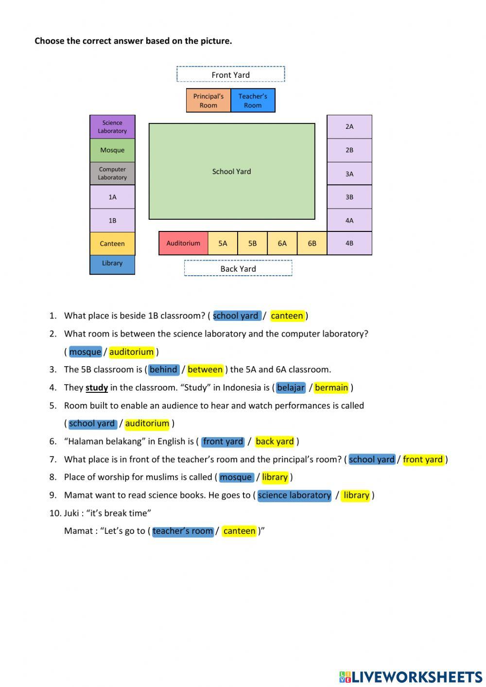 English (Lesson 9 and 10)