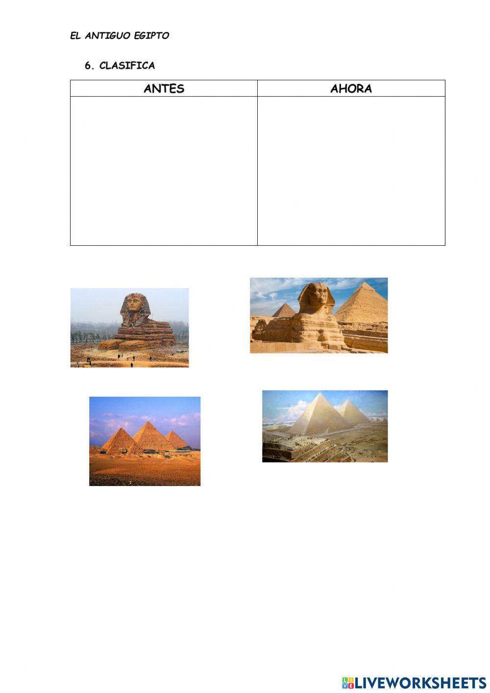 Repaso Antiguo Egipto