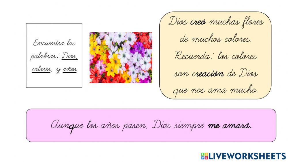 Mi edad y los colores