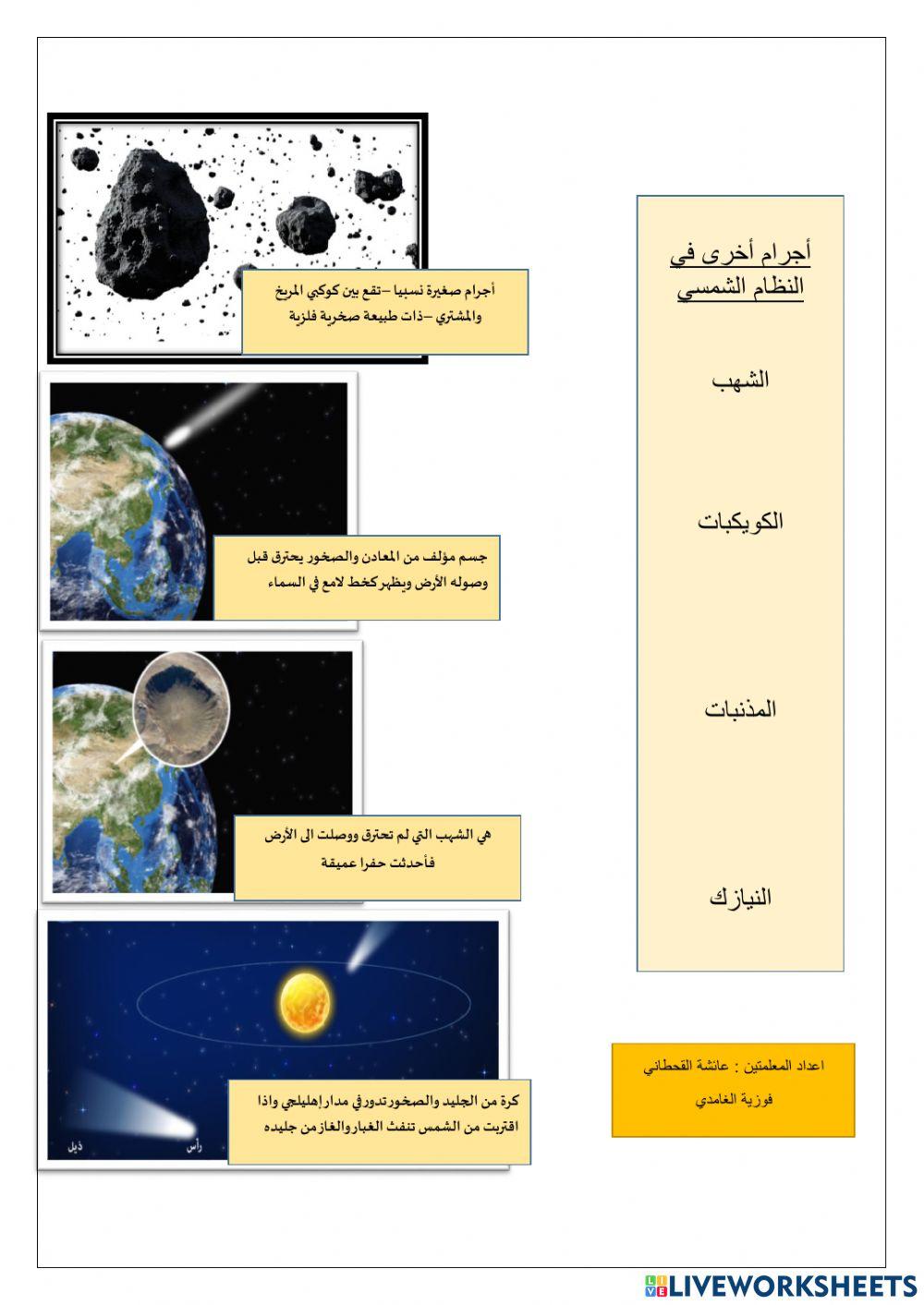 النظام الشمسي النظام الشمسي