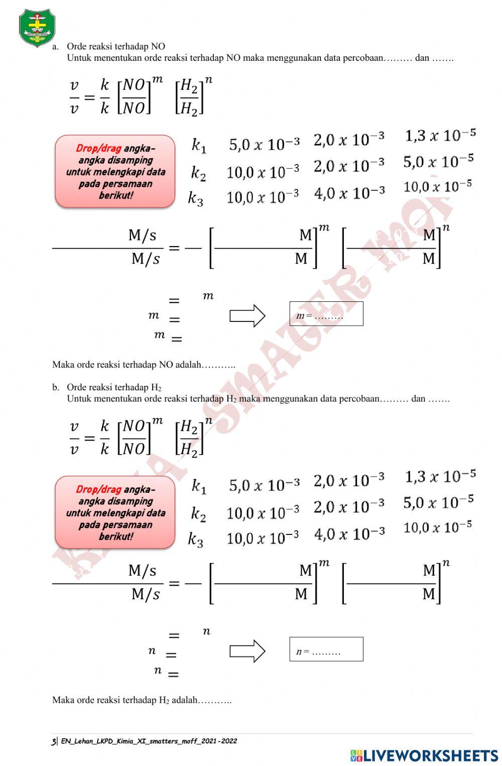 Penentuan Orde Reaksi