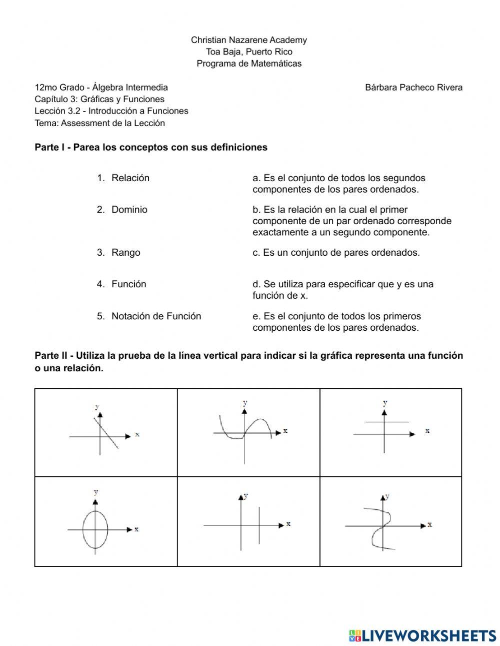 Introducción a Funciones