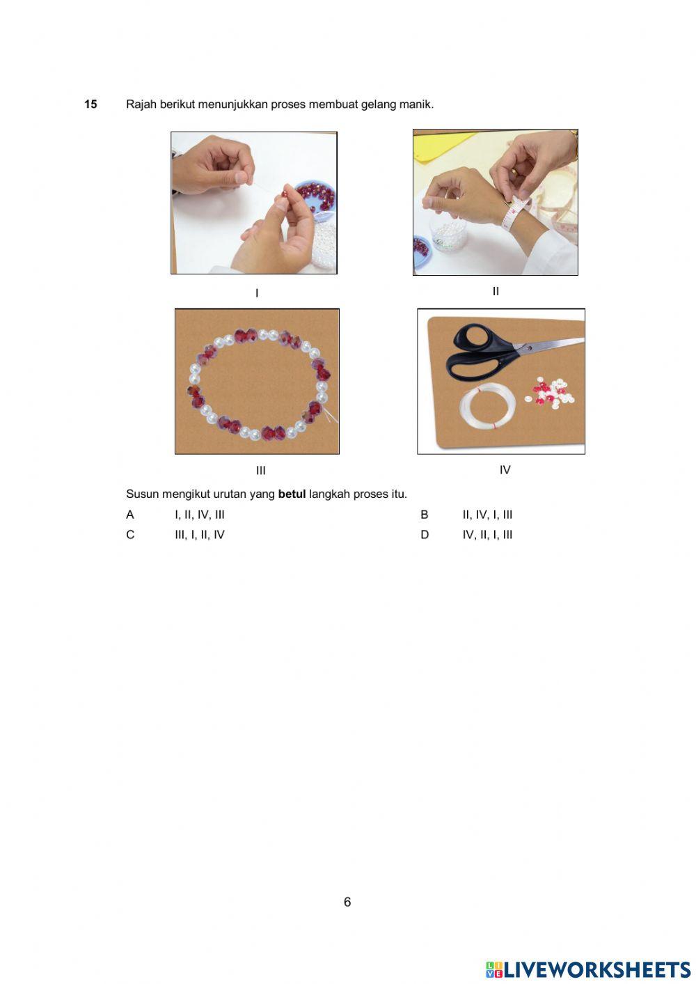 Ujian Pentaksiran RBT Tingkatan 1