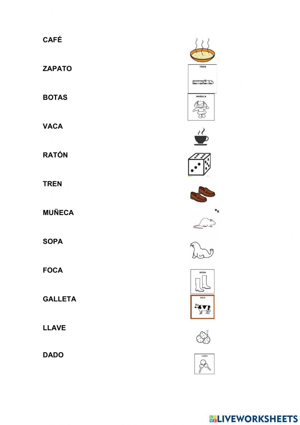 Unir imagen y palabra