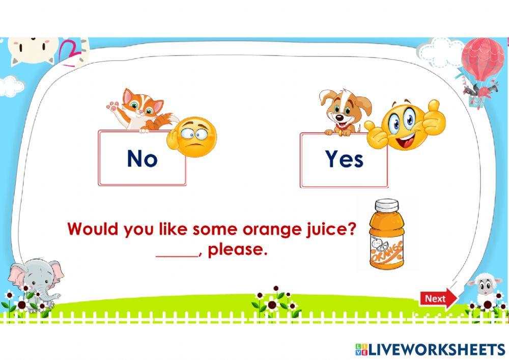 Would you like some milk?