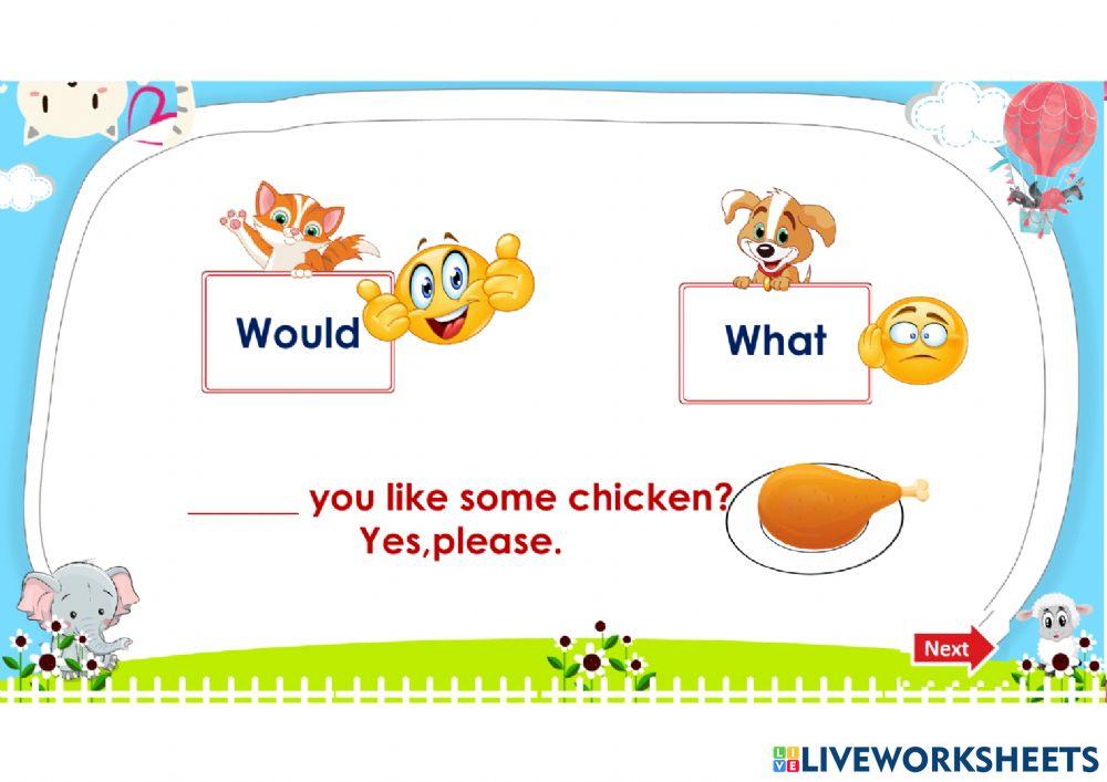 Would you like some milk?