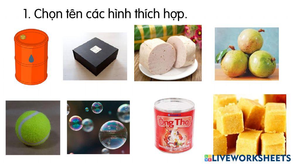 Bài tập Khối trụ, khối cầu