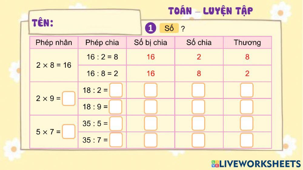 Luyện tập trang 19,20