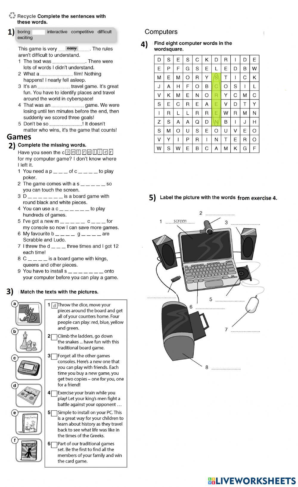 1893026 | Games and computer 7th grade | Natalia Usacheva