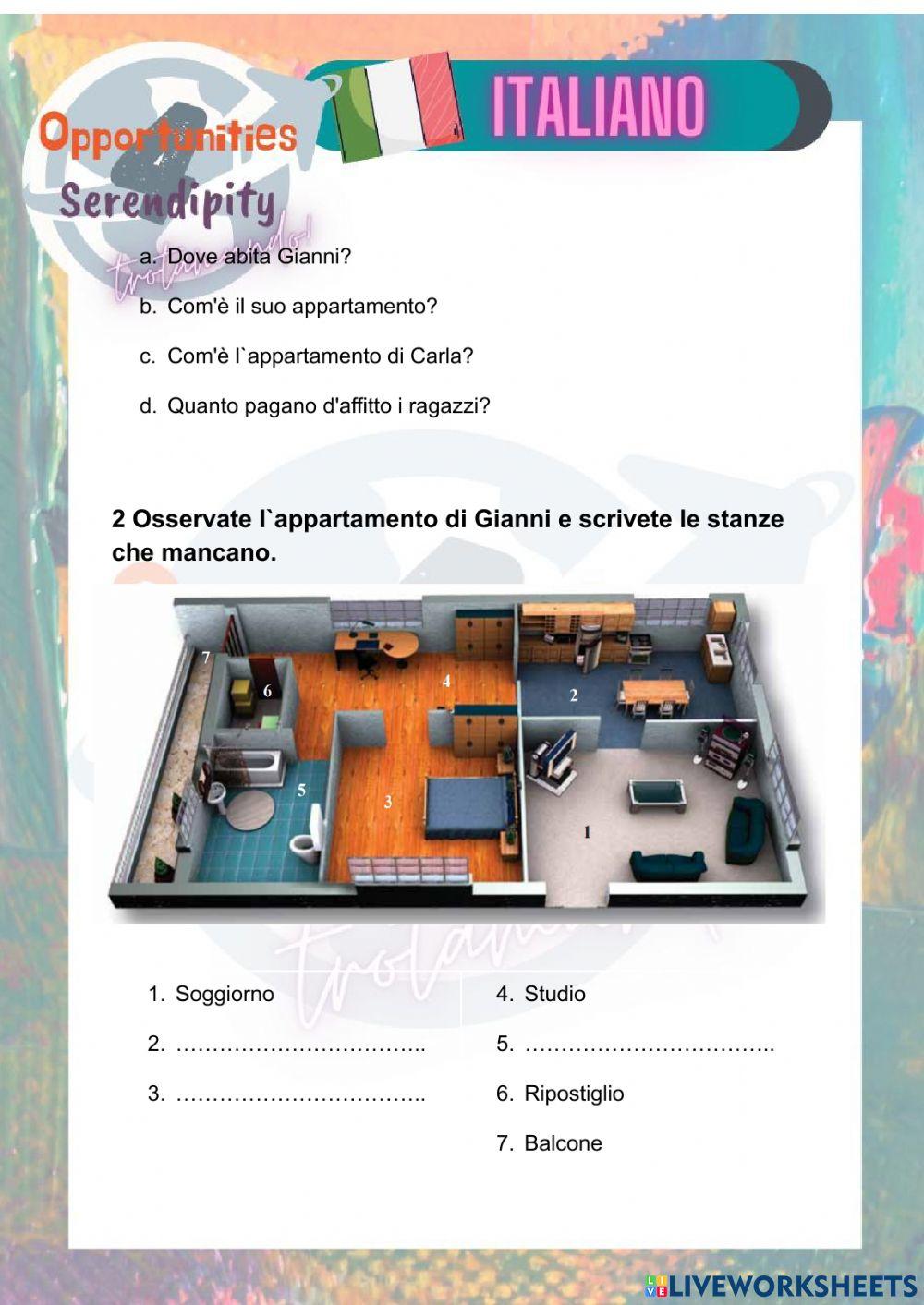 Progetto italiano clase 9