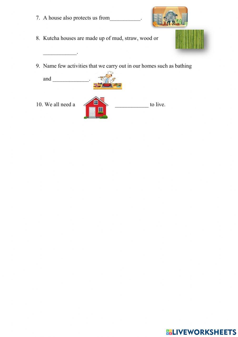 Housing and Clothing