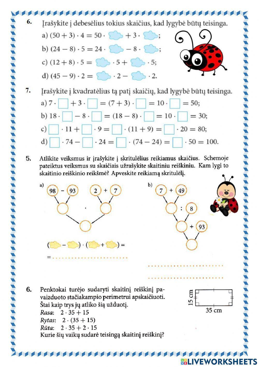 Skaitiniai reiškiniai