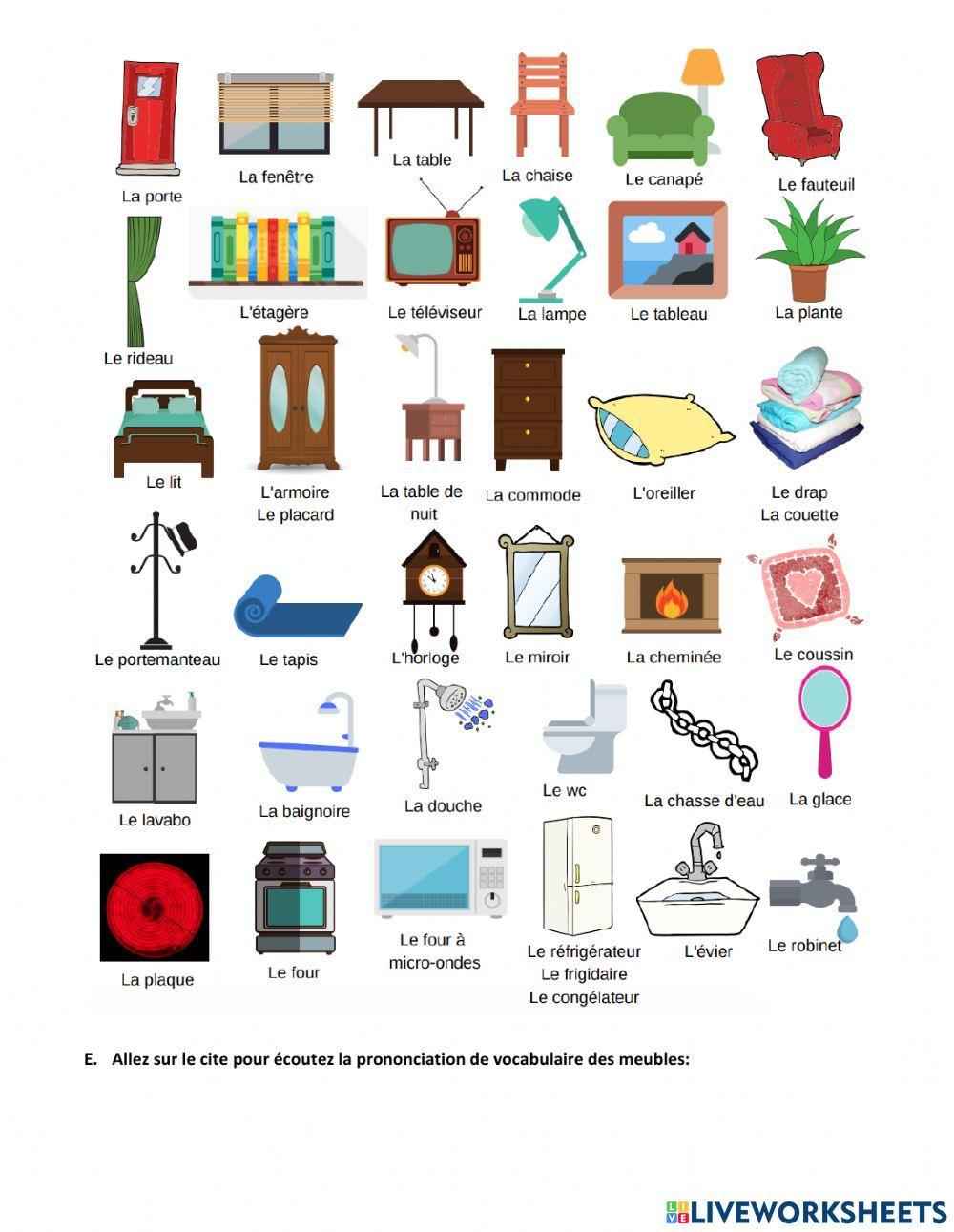 Décrire un logement