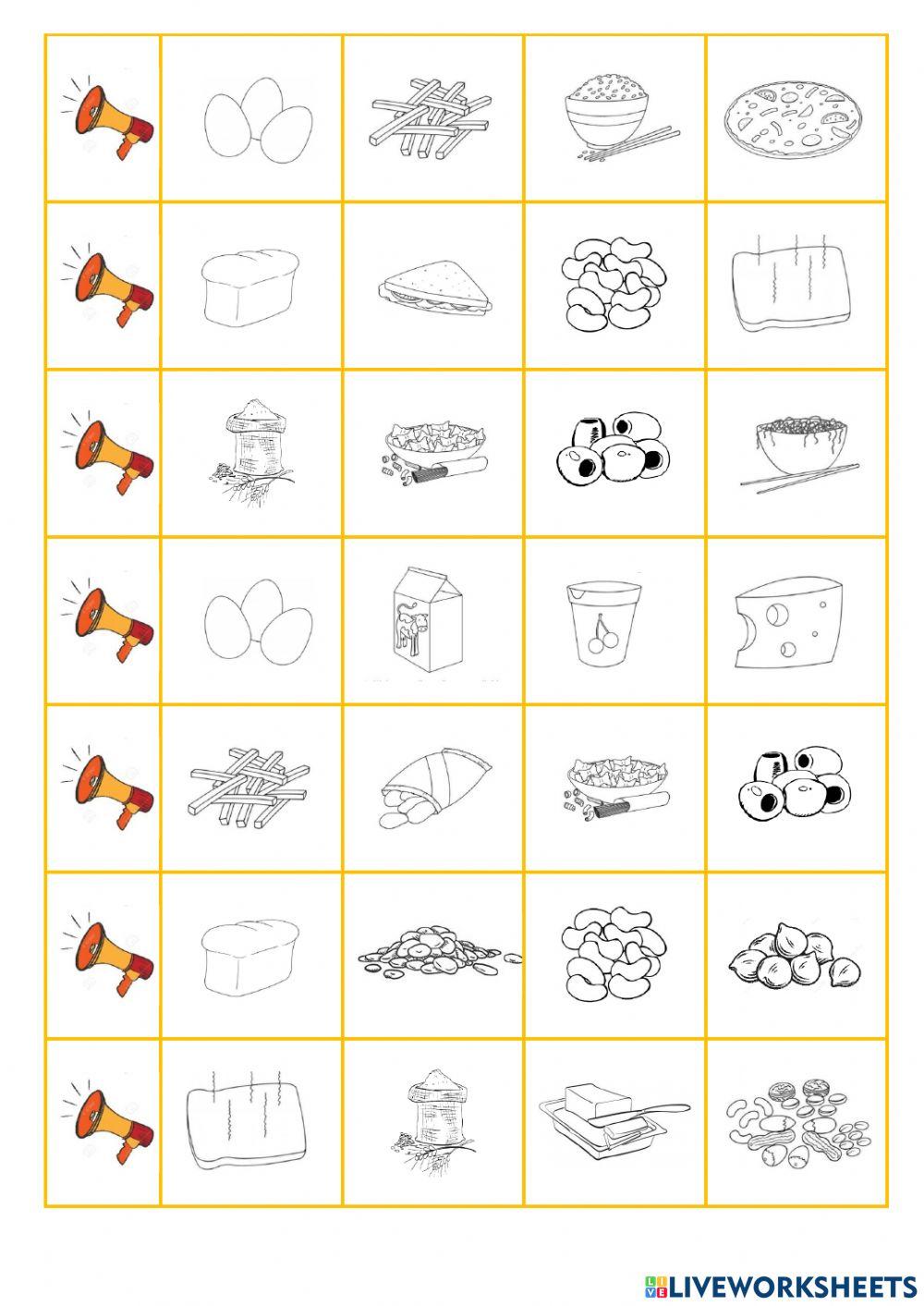 unit 4 listen and choose food and dairy